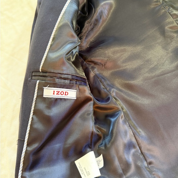 Izod boys classic navy blue suit - Picture 2 of 16